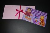 10 Convites 10 x 15 com envelope especial c/ fita